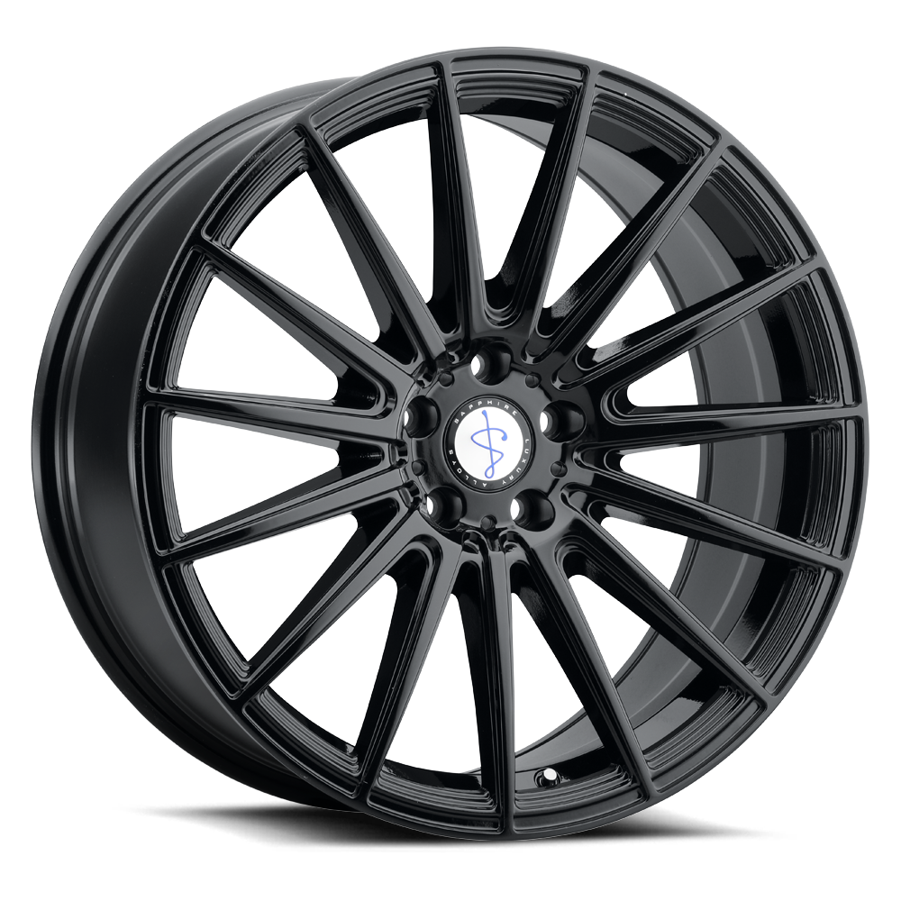 SAPPHIRE LUXURY ALLOYS 03 20x9 BLACK