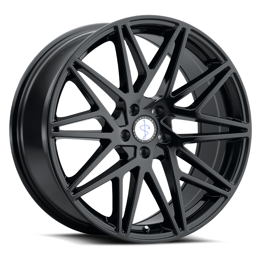 SAPPHIRE LUXURY ALLOYS 05 20x9 BLACK