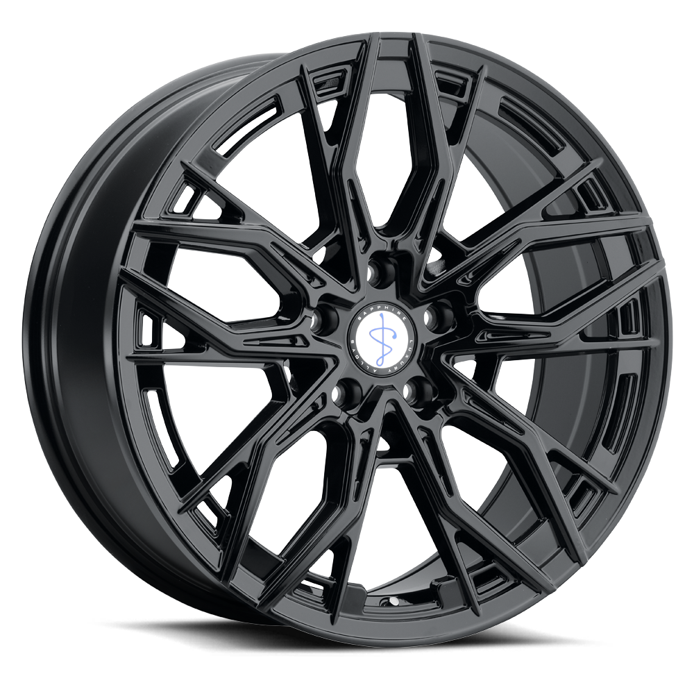 SAPPHIRE LUXURY ALLOYS 07 20x9 BLACK